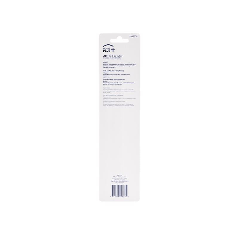 Home Plus 1/2 in. Flat Touch-Up Paint Brush, Pack of 12