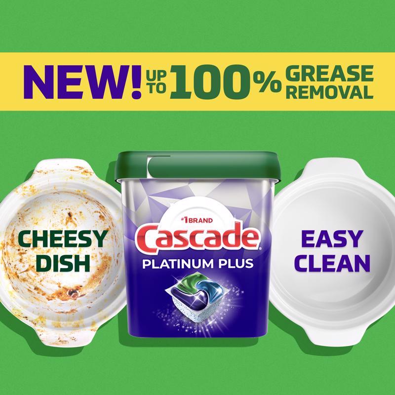 Cascade Platinum Plus Fresh Scent Pods Dishwasher Detergent 5 oz 1 pk, Pack of 6