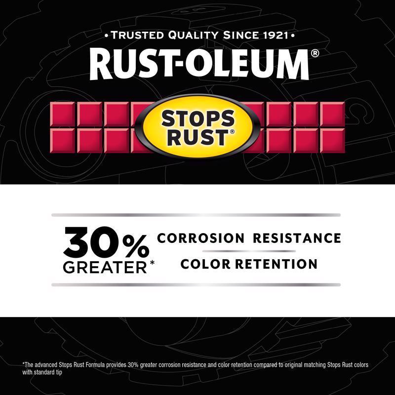 Rust-Oleum Stops Rust Flat White Primer Spray 12 oz, Pack of 6