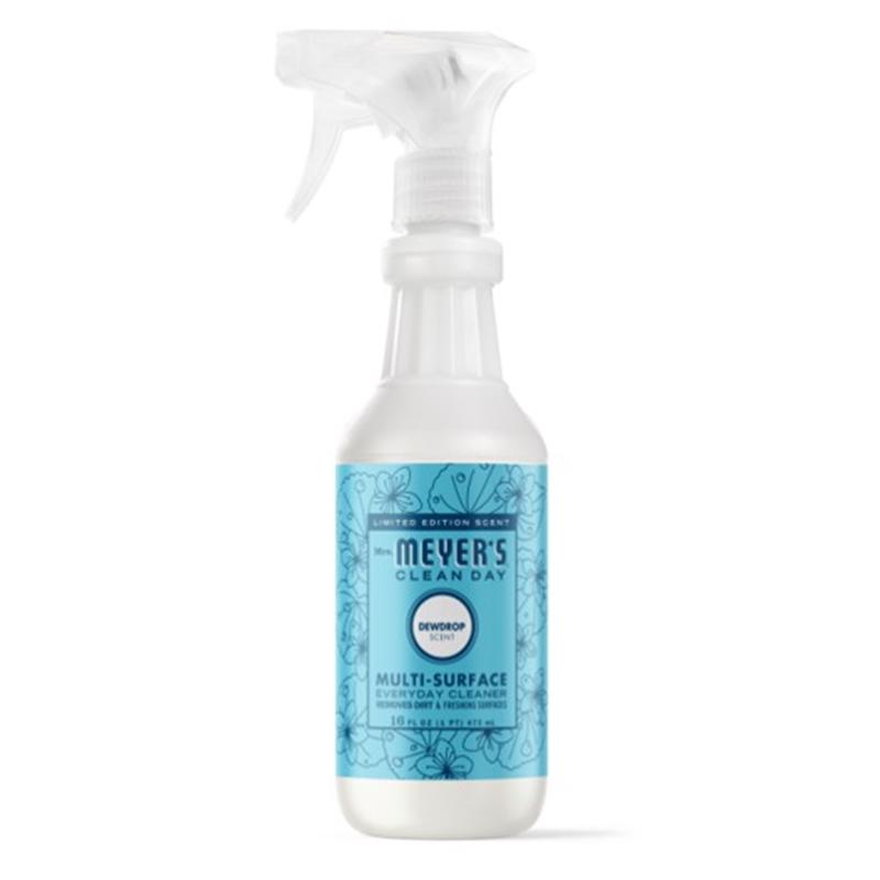 Mrs. Meyer's Clean Day Limited Edition Dewdrop Scent All Purpose Cleaner Liquid Spray 16 fl. oz., Pack of 6