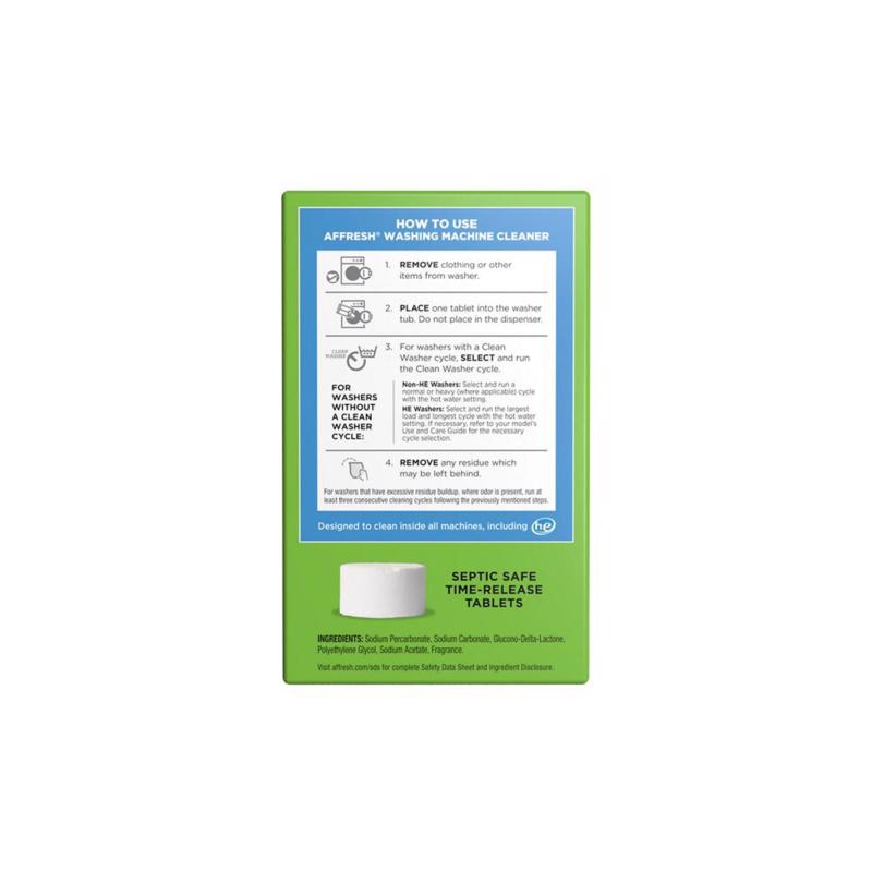 Affresh 4.2 oz Washing Machine Cleaner, Pack of 4