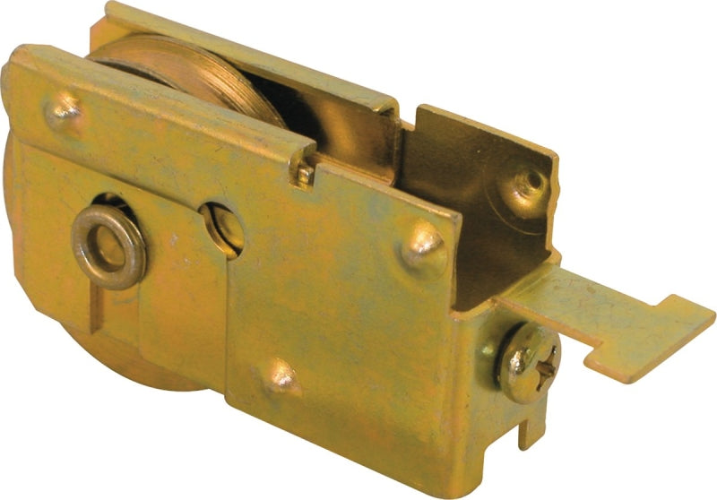 Prime-Line D 1525 Roller Assembly, 2-1/4 in L x 3/4 in W x 1-1/4 in H Dimensions, 1-1/2 in Dia Roller, 5/16 in W Roller