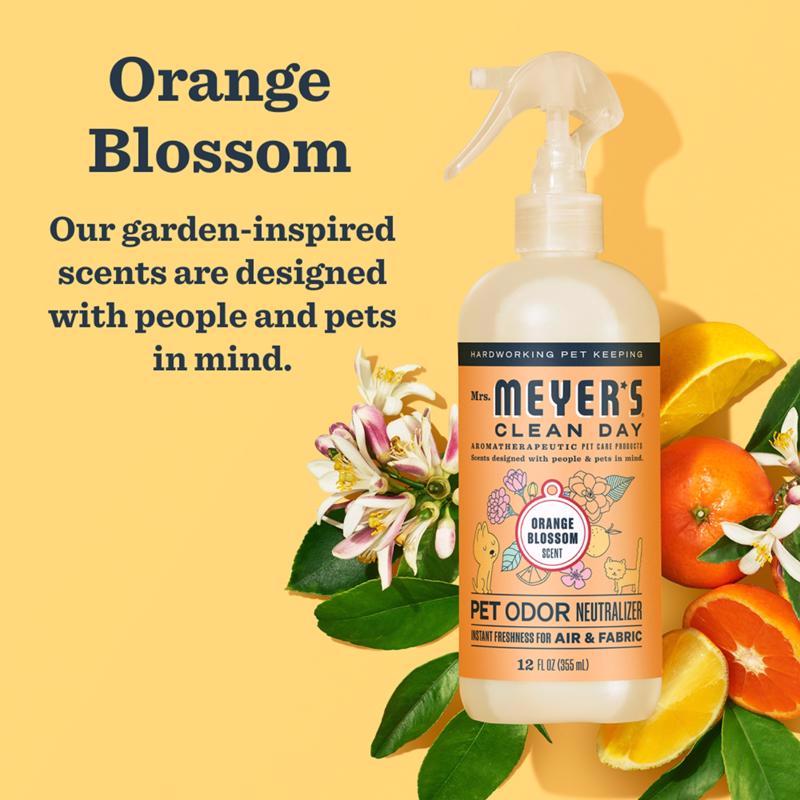 Mrs. Meyer's Clean Day Pets Liquid Odor Neutralizer 12 oz, Pack of 6