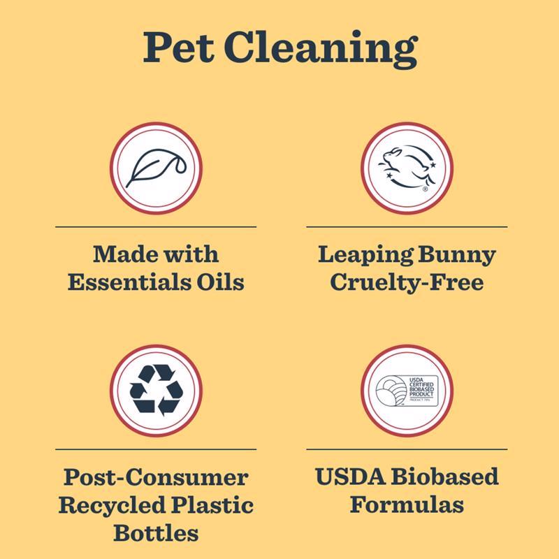 Mrs. Meyer's Clean Day Pets Liquid Odor Neutralizer 12 oz, Pack of 6