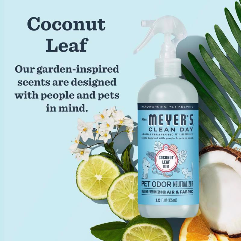 Mrs. Meyer's Clean Day Pets Liquid Odor Neutralizer 12 oz, Pack of 6