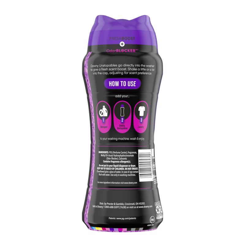 Downy Lush Scent Fabric Softener Beads, Pack of 4