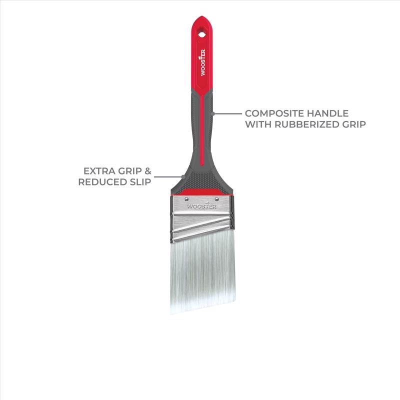 Wooster Silvertip 3 in. Soft Flat Wall Brush, Pack of 6
