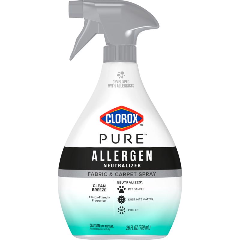 Clorox Pure Clean Breeze Scent Air Freshener Spray 26 oz Aerosol 1 pk, Pack of 6