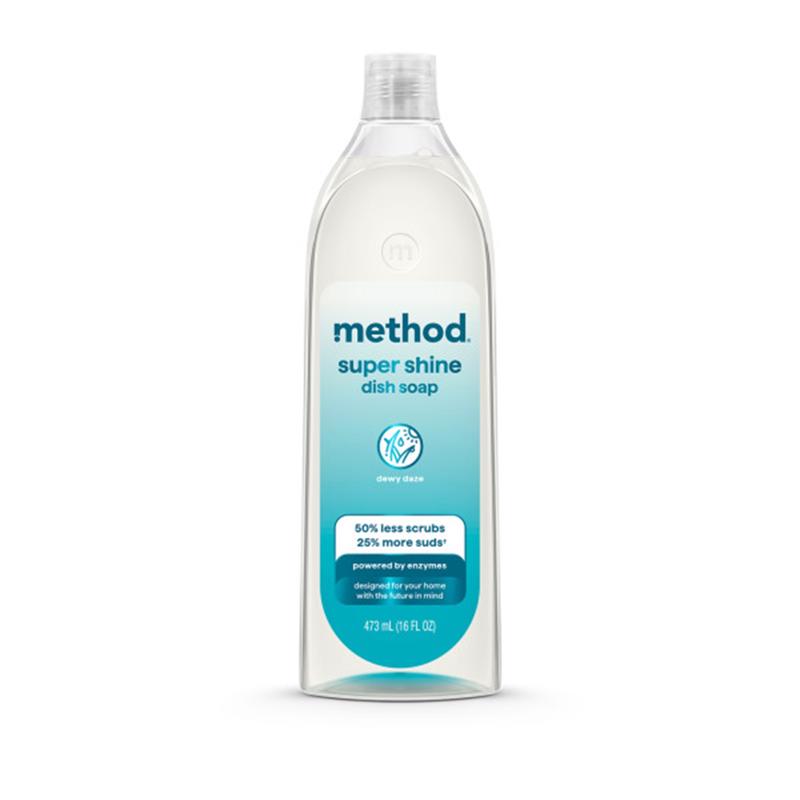 Method Super Shine Dewy Daze Scent Liquid Dish Soap 16 oz 1 pk, Pack of 4