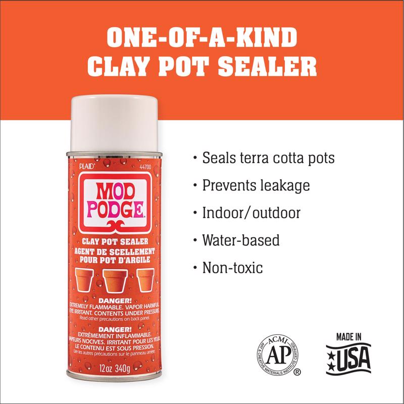 Mod Podge Low Strength Acrylic Sealant 12 oz, Pack of 6