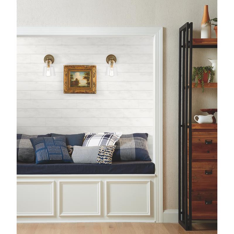 Magnolia Home by Joanna Gaines 20.5 in. W X 216 in. L Peel and Stick Wallpaper, Pack of 2