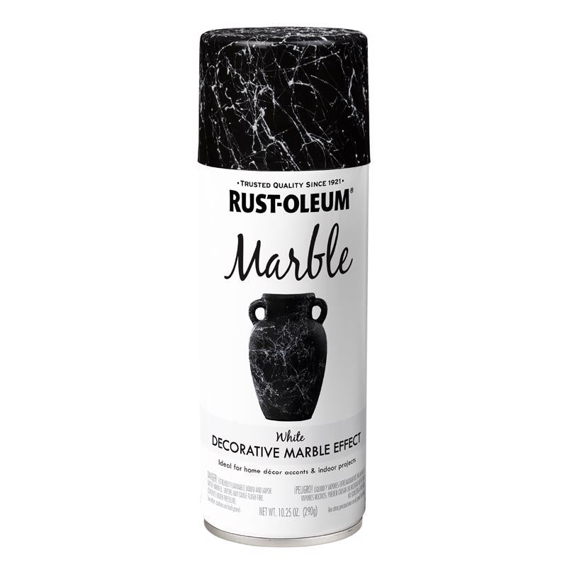 Rust-Oleum White Marble Spray Paint 10.25 oz, Pack of 4