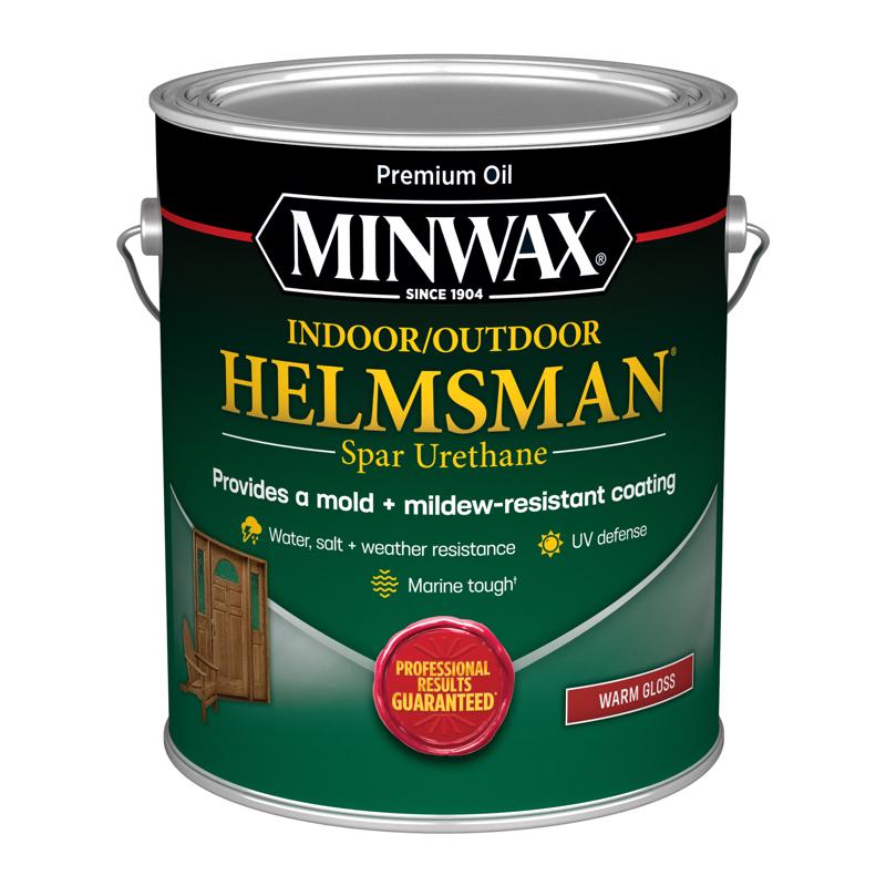 Minwax Helmsman Warm Gloss Clear Spar Urethane 1 gal, Pack of 2