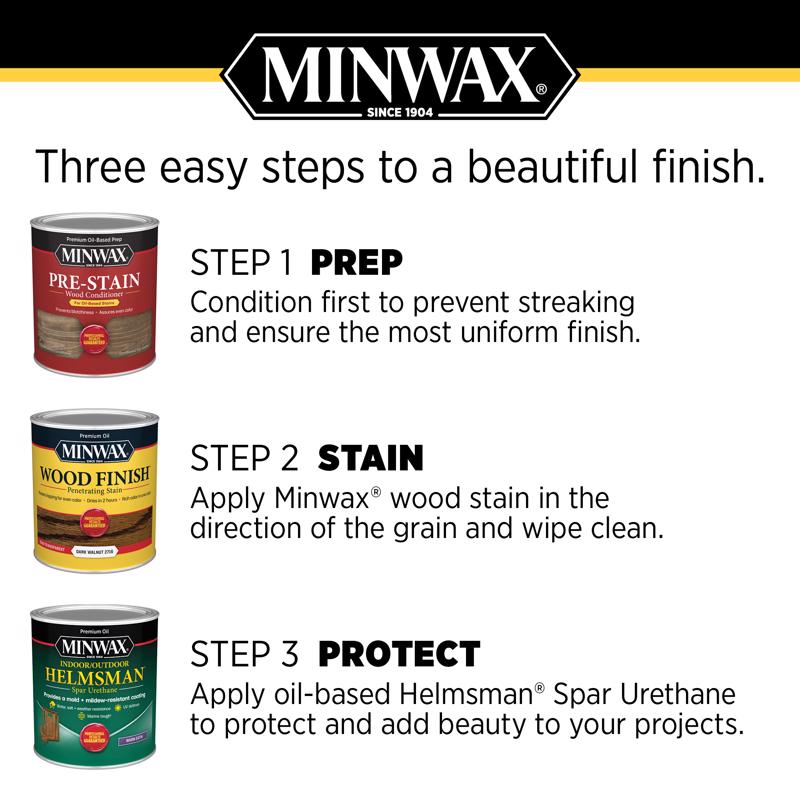 Minwax Helmsman Warm Gloss Clear Spar Urethane 1 gal, Pack of 2