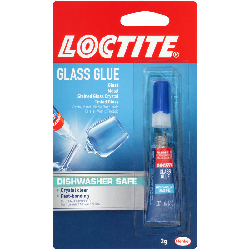 Loctite Glass Glue High Strength Glue Clear Glass Glue 2 gm, Pack of 6