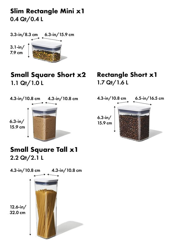 Good Grips 11235900 Pop Container Set