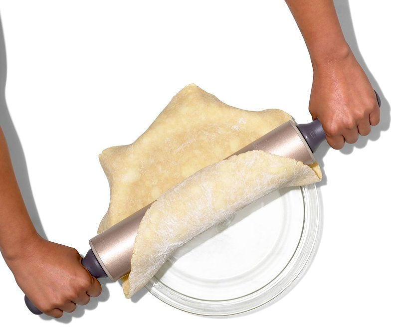 Good Grips 11249400 Rolling Pin, 20.9 in OAL, Polypropylene/Stainless Steel