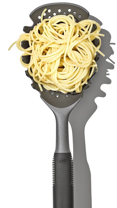 Good Grips 11338300 Pasta Scoop Strainer