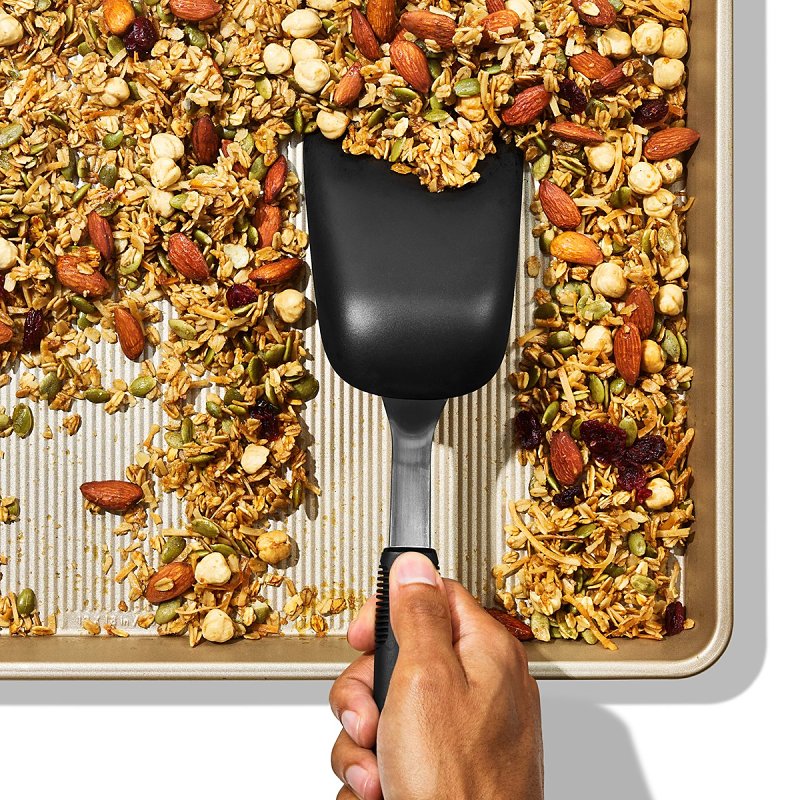 Good Grips 11375300 Sheet Pan Scoop, 10 in L, Nylon