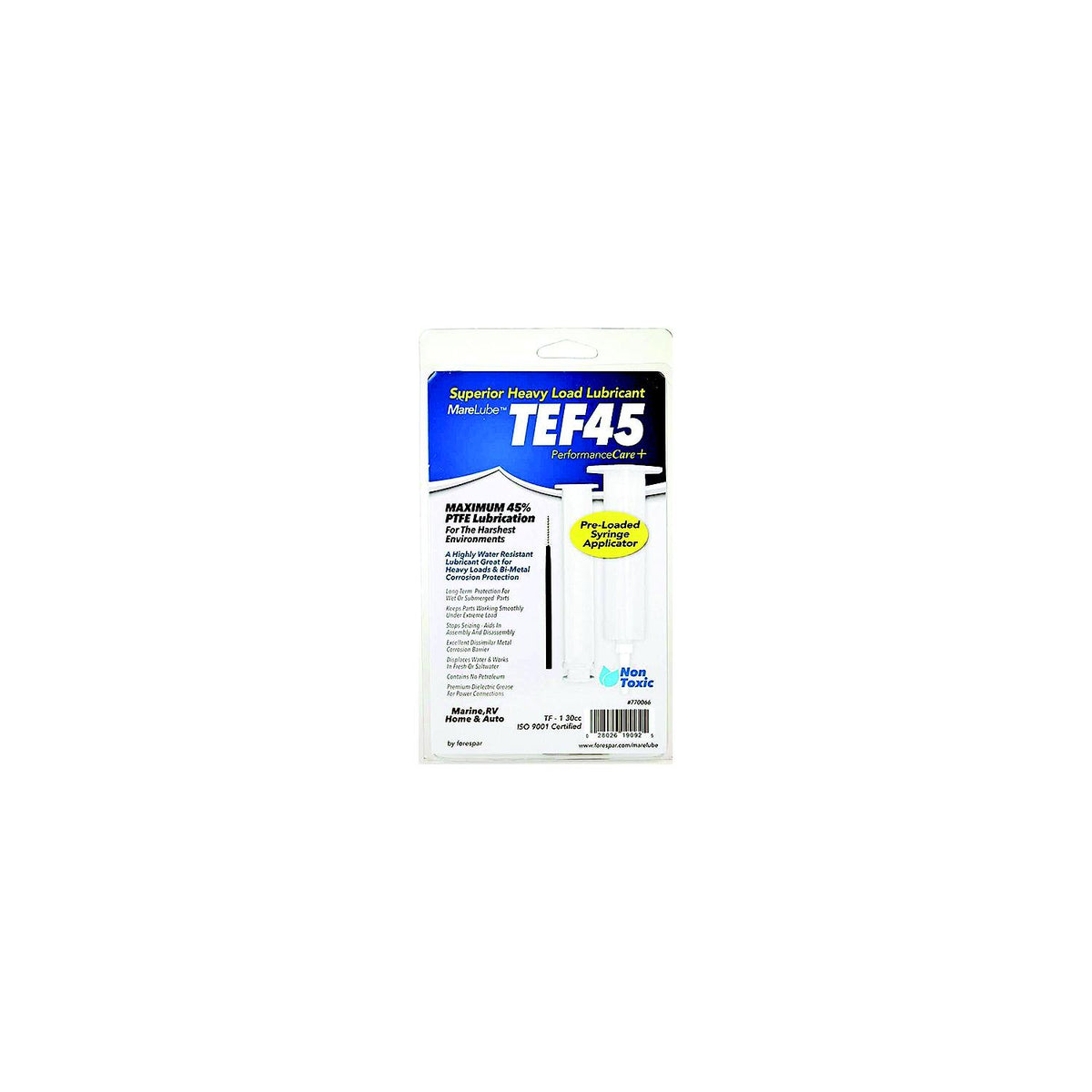 Forespar Marelube TEF45, 30 cc Syringe