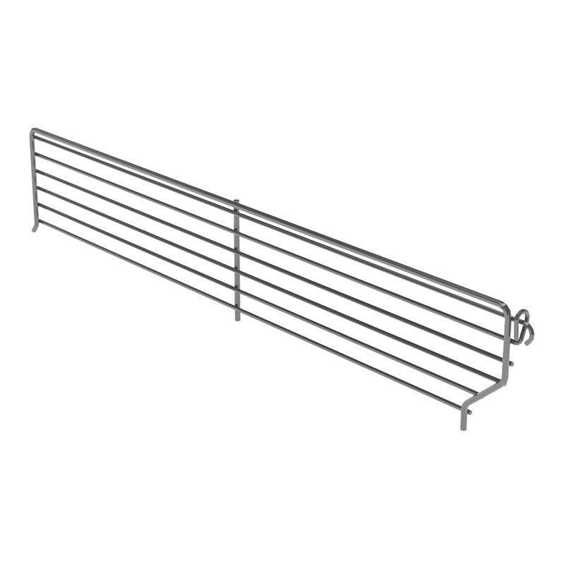 Lozier BFD322 BCP OGX Series Wire Binning Divider, 3 in H Dimensions, Specifications: 22 in Shelf D, Metal, Chrome, Pack of 40
