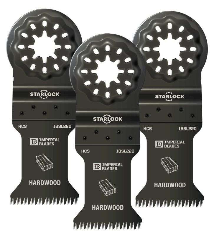 Imperial Blades Starlock IBSL220-3 Oscillating Blade, 14 TPI, HCS