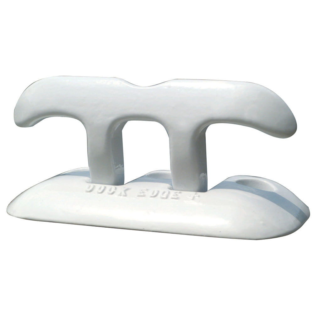 DOCK CLEAT FLIP UP 8IN WHITE