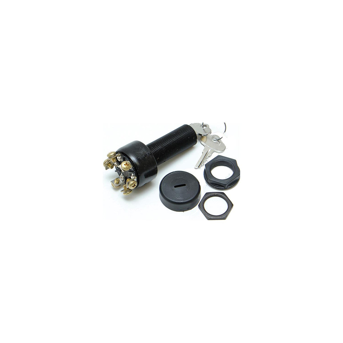 Sierra Magneto 3 Position 1 1/8″ Polyester 6 Screw Terminal 12V 15 Amp Ignition Starter Switch