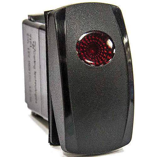 Illuminated Weather Resistant Contura V Rocker Switch