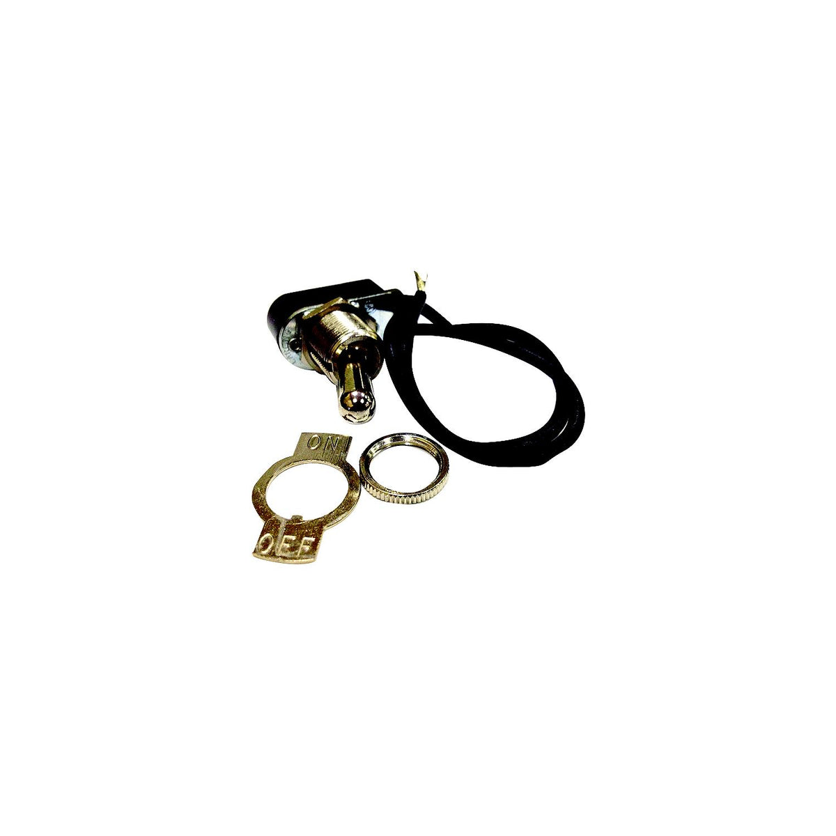 Toggle Switch, On/Off, 6″ Wire Leads