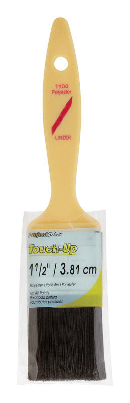 Linzer Project Select 1-1/2 in. Flat Touch-Up Paint Brush, Pack of 36