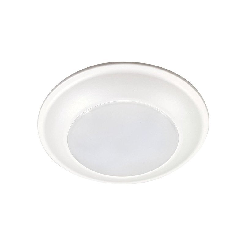 Halo HLS Series HLS6099401EWH-6BP Light Fixture, 0.128 A, 120 V, 15.4 W, LED Lamp, 945 Lumens, 4000 K Color Temp, Box of 6