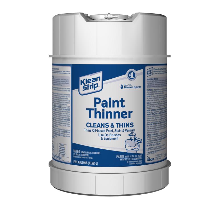 Klean Strip Mineral Spirits Paint Thinner 5 gal