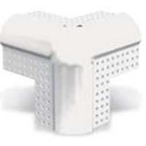 ClarkDietrich M385 Corner Cap, PVC, White, Pack of 50
