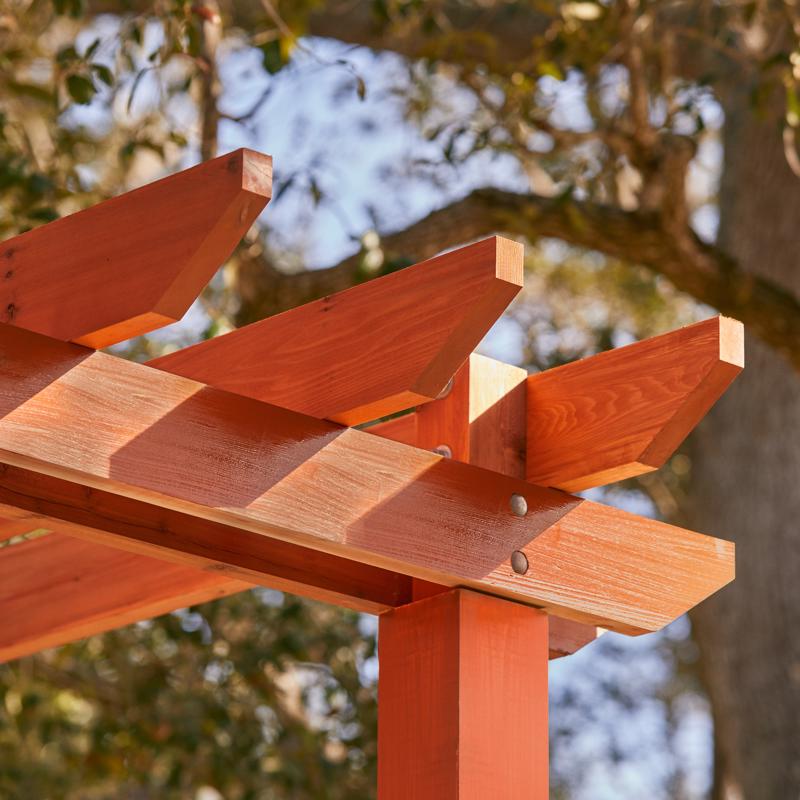 Cabot Semi-Solid Semi-Solid New Redwood Oil-Based Deck and Siding Stain 1 gal, Pack of 4