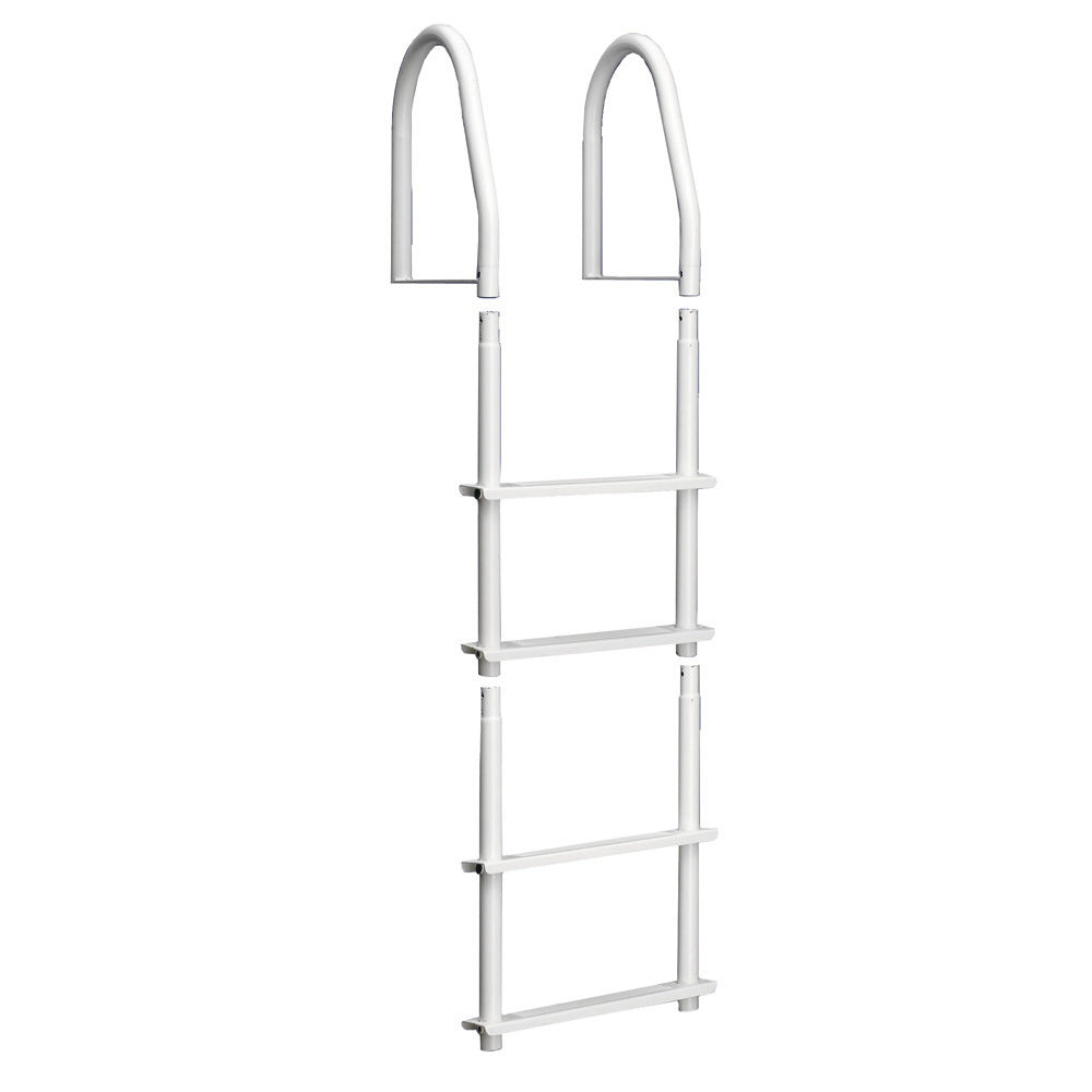 DOCK LADDER 4 STEP W/HDWE WHT