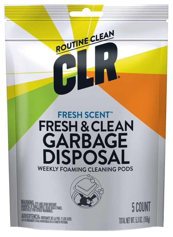 CLR GDC-6 Garbage Disposal Cleaner Pouch, Powder, Peach