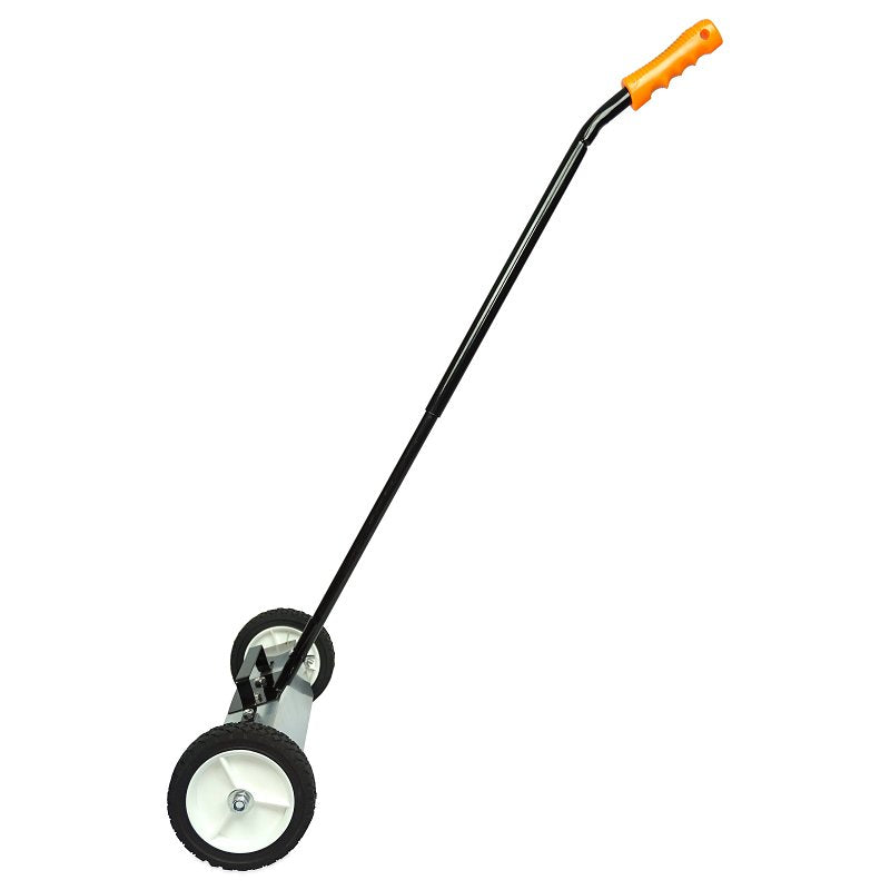 Magnet Source 07543 Magnetic Floor Sweeper with Release, 18 in W Cleaning Path, 4 lb Solution Tank, Black/Silver