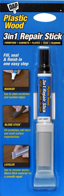 DAP 7079804091 3-in-1 Repair Stick, Solid (Blend Stick), Liquid (Marker), Slight (Blend Stick), Slight Solvent (Marker)