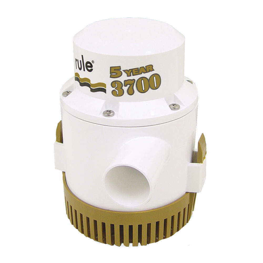 Rule Gold Series 3700 GPH High Capacity Bilge Pump, 12V