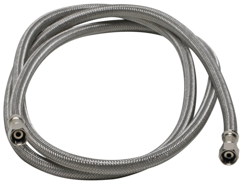 Fluidmaster 12IM72 Icemaker Connector, 1/4 in Inlet, Compression Inlet, 1/4 in Outlet, Compression Outlet, 72 in L