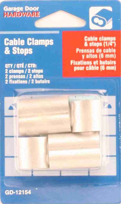 Prime-Line GD 12154 Cable Ferrule and Stop, 1/4 in Dia Dimensions, Aluminum