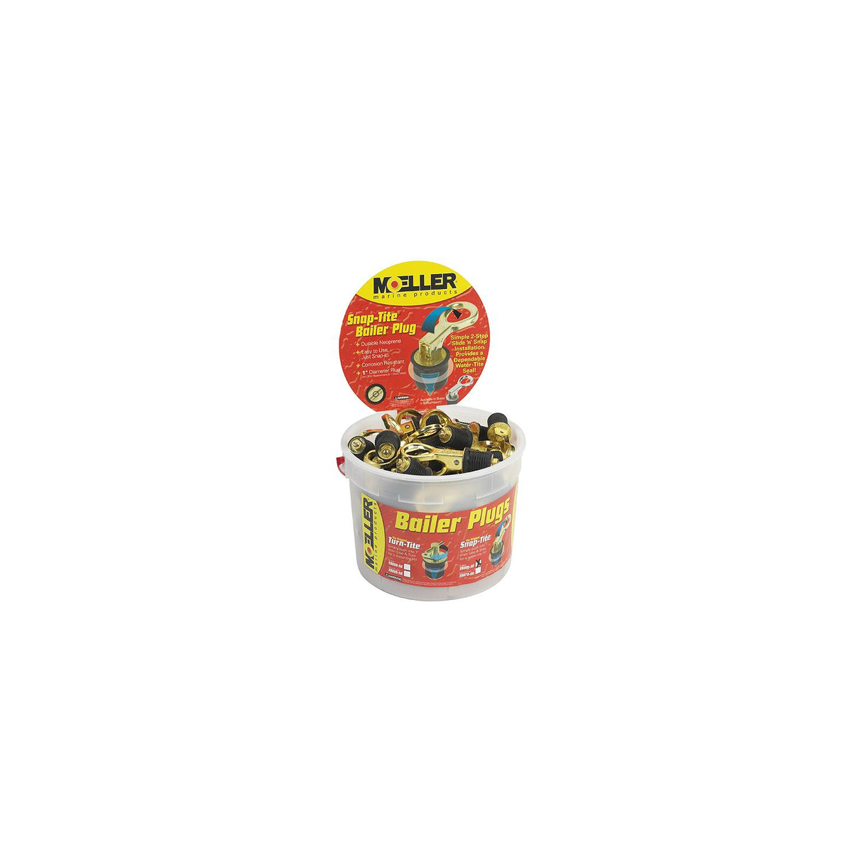 Plug-Snap Tite Br 1″ -50 Displ