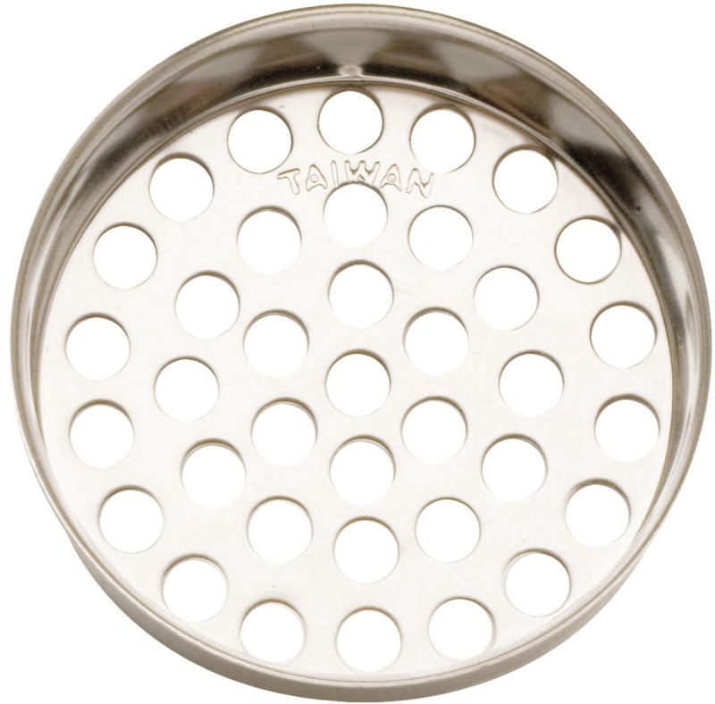 Plumb Pak PP820-40 Bathtub Strainer, Chrome-Plated, Specifications: 1-3/8 in Dia Mesh