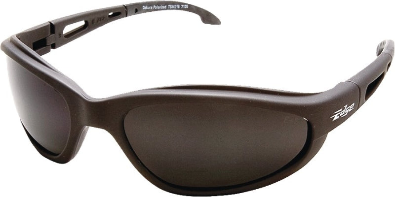 Edge Dakura Series TSM216 Safety Glasses, Unisex, 61 mm W Lens, Polycarbonate Lens, Full Frame, Wraparound Frame