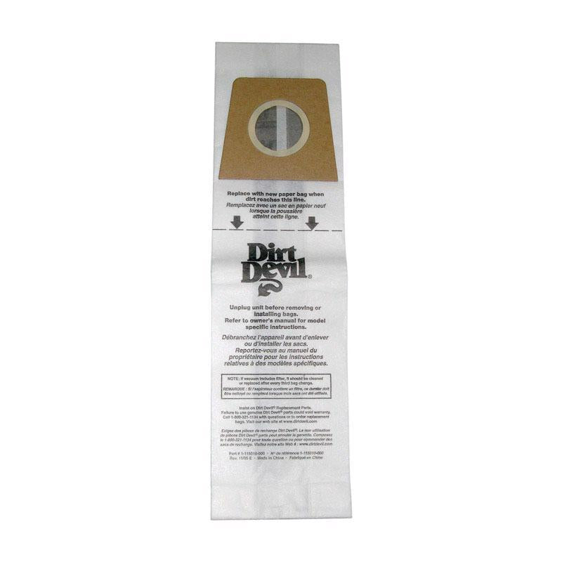 Dirt Devil Vacuum Bag 3 pk Type U