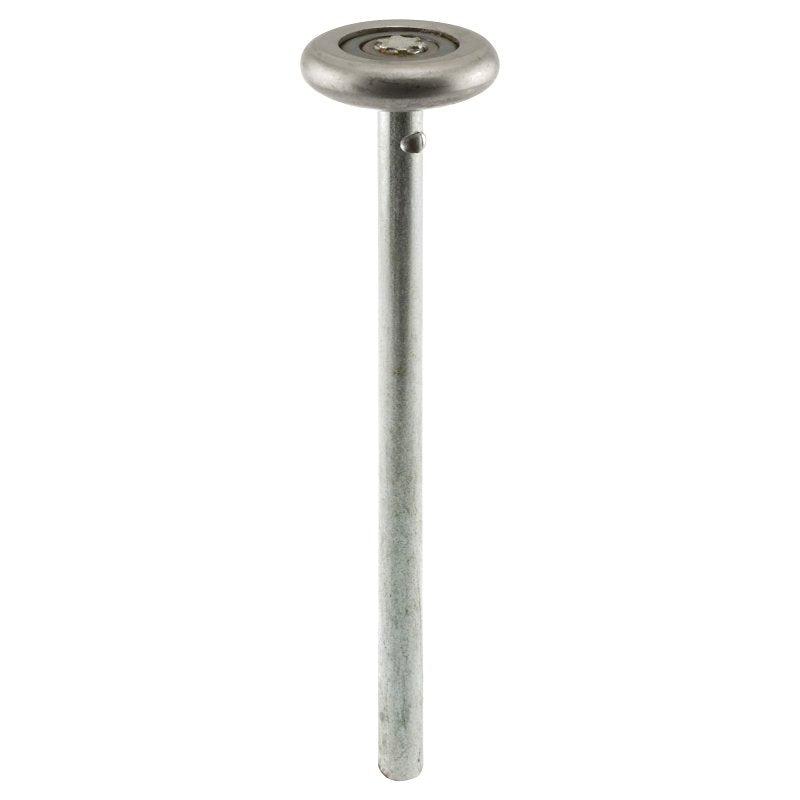 Prime-Line GD 52111 Door Roller, 1-13/16 in Dia Roller, 7/16 in W Roller, Steel, Silver, 1-Roller