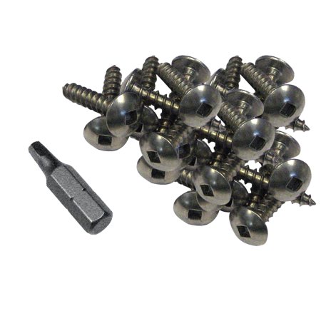MOUNTING SCREWS & DRIVER SS