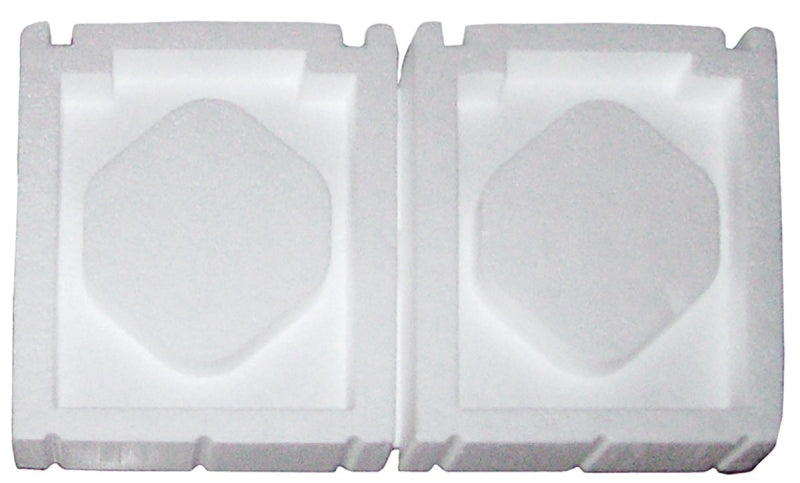 Gibraltar Industries DVBPXL Vent Block Plug, 8-3/4 in W x 6-1/2 in H Dimensons, Foam