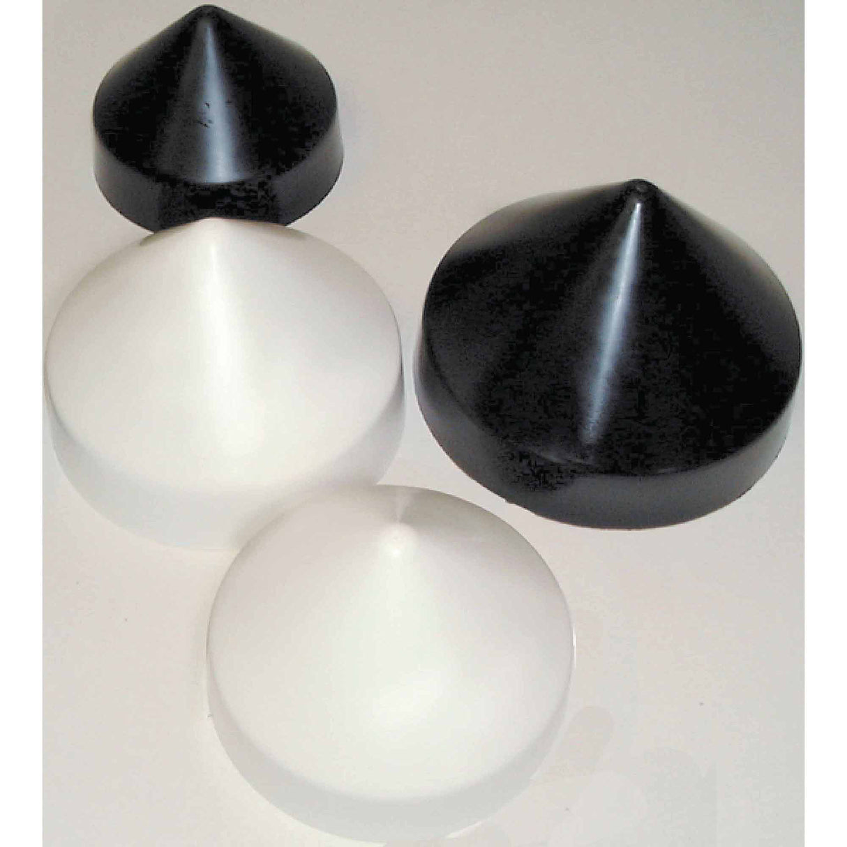 PILING CAP 10″ CONE OFF WHITE